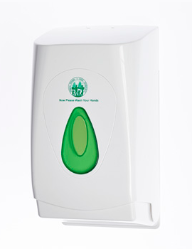 Modular Bulk Pack Toilet Tissue Dispenser White/Green